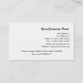 Christelijk Visitekaartje voor paaskruis (Achterkant)