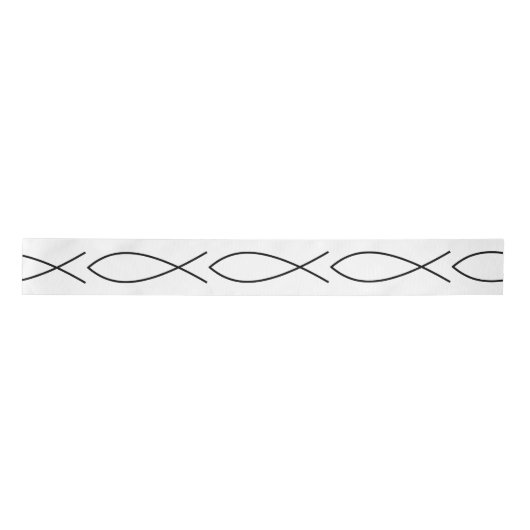 Christelijk vissymbool Ichthys Thunder_Cove Lint (Voorkant)