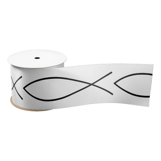 Christelijk vissymbool Ichthys Thunder_Cove Lint (Spoel)