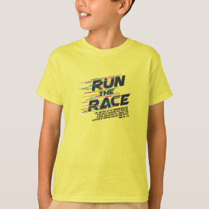 Christelijk Voer het Shirt Race uit voor kinderen