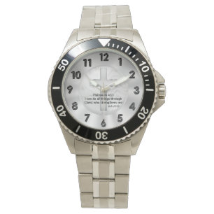 Christelijk volgen Aangepast besteld Horloge