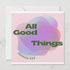 Christelijk Wenskaart / Briefkaart / Bijbelcitaat