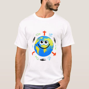 Christelijk Wereldbol T-shirt