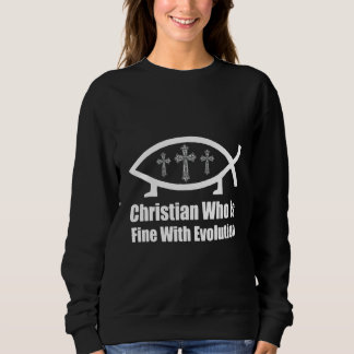 Christelijk wie is prima met evolutie Christelijk Trui