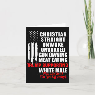Christelijk wit recht ongewekt Amerika FL Kaart