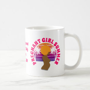 Christelijk ZWANGER MEISJE SUMMER Mom-to-be Koffiemok