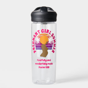 Christelijk ZWANGER MEISJE SUMMER Mom-to-be Waterfles