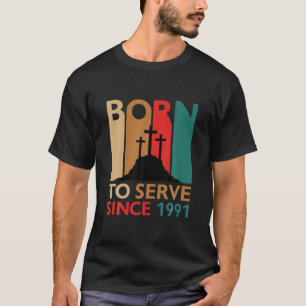 Christelijke 30e geboorte-cadeau van 30 jaar oud a t-shirt
