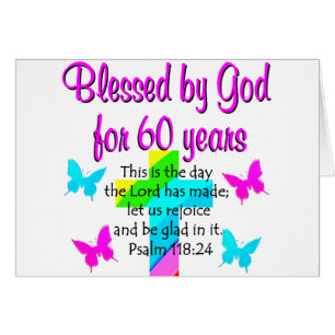 CHRISTELIJKE 60 JAAR OUDE PRAYER