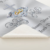 Christelijke 60ste verjaardag geschenken gooien de sherpa deken (3/4)