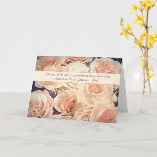 Christelijke aanmoediging voor klinische depressie kaart (Gele Bloem)