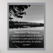 Christelijke affirmatie en bijbel poster (Voorkant)