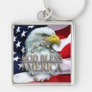 Christelijke AMERIKAANSE DESIGN Sleutelhanger