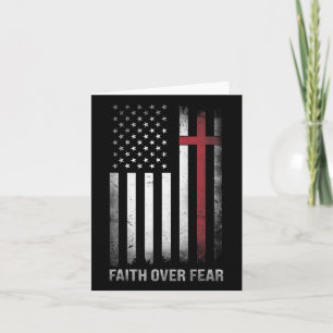 Christelijke Amerikaanse vlag Amerikaanse Christus Kaart