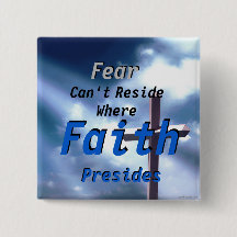 Christelijke angst vs Faith Pin