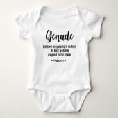 Christelijke Baby Romper - Genade (Voorkant)
