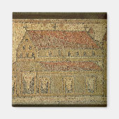 Christelijke basilica, mozaïekbedekking, Romeinse Magneet (Voorkant)