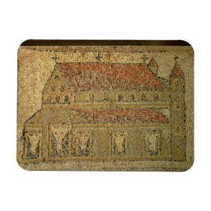 Christelijke basilica, mozaïekbedekking, Romeinse  Magneet