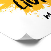 Christelijke bijbel is het licht Matthew 5:14 Poster (Hoek)