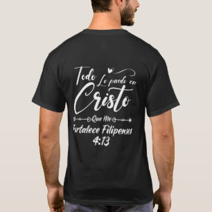 Christelijke bijbel Verse 4 13 Filippijnen T-shirt