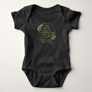Christelijke Bijbel Verse Citaat Psalm 23 6 Romper