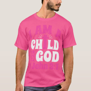 Christelijke Bijbel Verse ik ben een kind van God T-shirt