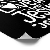 Christelijke Bijbel Verse John 3:16 Poster (Hoek)