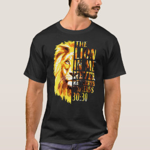 Christelijke Bijbel Verse Mannen Papa Lon Judah ba T-shirt