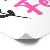 Christelijke bijbel Verse Versgeloof over angst Poster (Hoek)