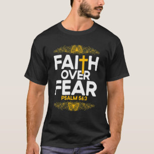 Christelijke bijbelbus Verse Psalm 563 Vloervlieg T-shirt