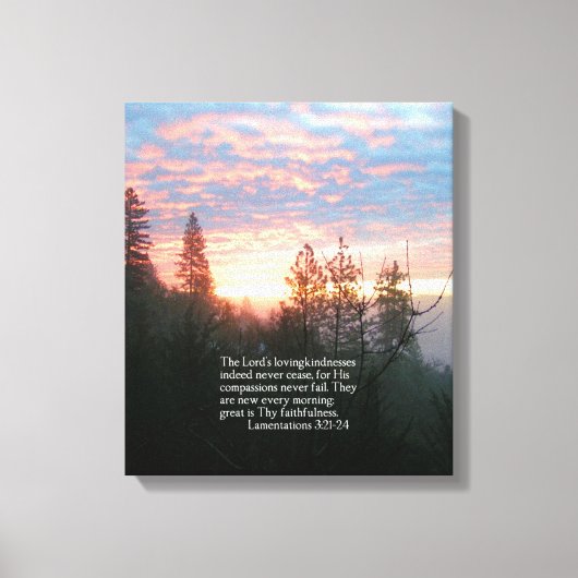 Christelijke Bijbelscripts maken Canvas Afdruk (Voorkant)