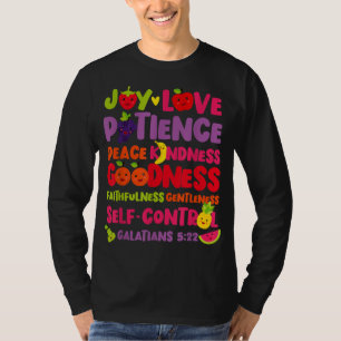 Christelijke Bijbelvers Vrucht Van De Geest Galate T-shirt