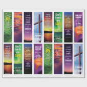 Christelijke Bijbelverzen Cadeaupapier (Vlak)