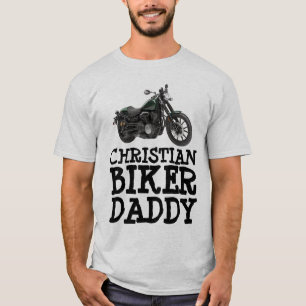 CHRISTELIJKE BIKER DADDY T-SHIRS T-SHIRT