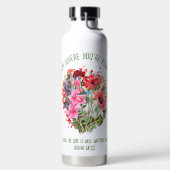 Christelijke BLOEI WAAR U BENT GEPLANT Bloemen Waterfles (Links)