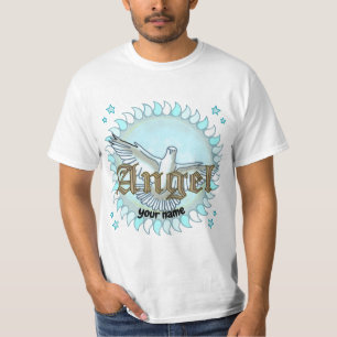 Christelijke Blue Angel Dove T-shirt