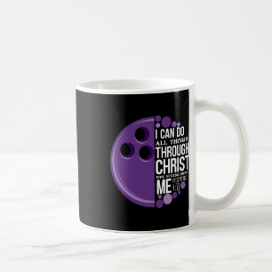Christelijke Bowling Funny Personalized Team Gift Koffiemok