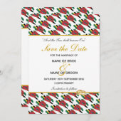 CHRISTELIJKE bruiloft DOMINICA Save The Date (Voorkant / Achterkant)