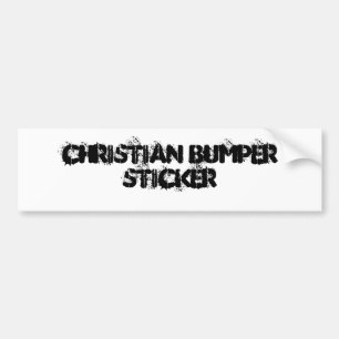 Christelijke Bumpersticker