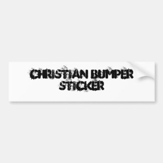 Christelijke Bumpersticker