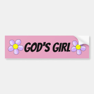 CHRISTELIJKE BUMPERSTICKER van GOD