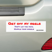 Christelijke bumperstickers halen mijn hakken uit (Op auto)