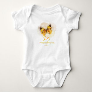 Christelijke butterfly bijbel voor vrouwen: Joy Romper
