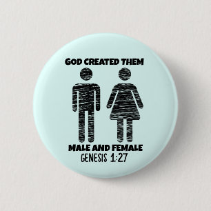 Christelijke BUTTONNEN VOOR MANNEN EN VROUWEN Ronde Button 5,7 Cm