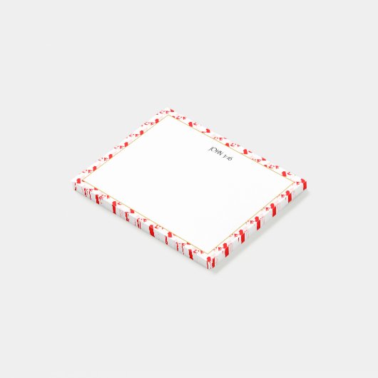 Christelijke CANADA-scripts Post-it® Notes (Schuin)