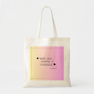 Christelijke Canvas tas
