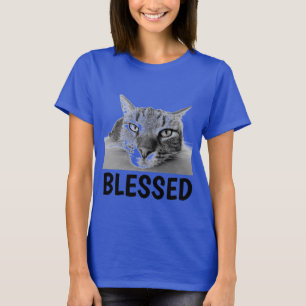 Christelijke CAT T-shirts, BLESSED T-shirt