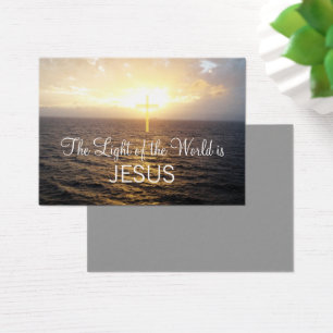 Christelijke Christus verspreidt het woord Visitekaartjes