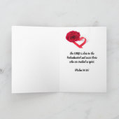 Christelijke condoleancekaart kaart (Binnen)