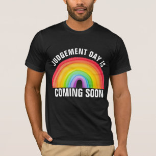 CHRISTELIJKE DAG VAN HET T-SHIRTS-RECHT VAN RAINBO T-SHIRT
